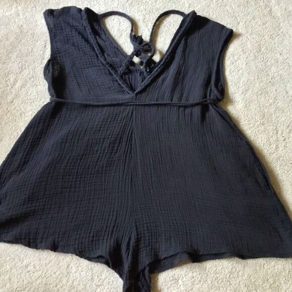 Anthropologie Molly Braided Cover-Up Romper - Picture 7 of 8